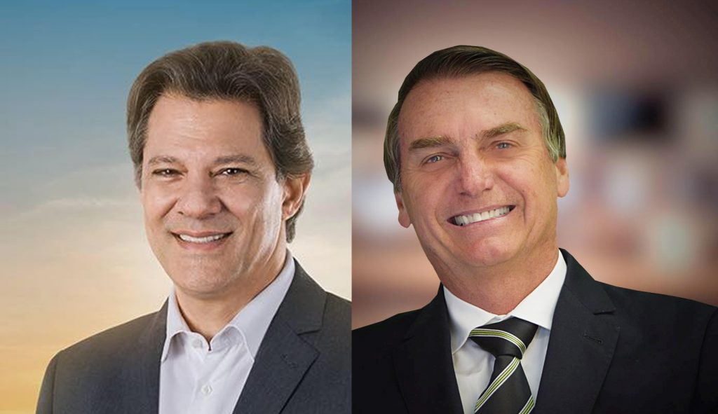 Resultado de imagem para Bolsonaro e Haddad tÃªm agendas lotadas