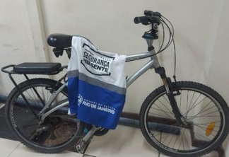 Bicicleta Recuperada pela Operação Segurança Presente de Niterói.