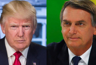 Trump afirma que vai trabalhar com Bolsonaro nas áreas do comércio e das Forças Armadas