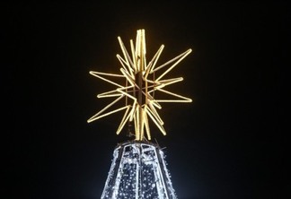 Iluminação de Natal em Piratininga | 
Foto: Lucas Benevides
