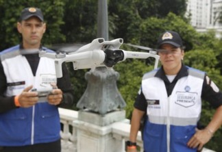 Agentes do Segurança presente se formam em pilotagem de aeronaves não tripuladas. (Luis Alvarenga)