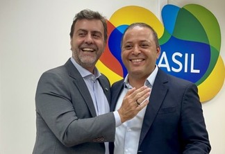 Marcelo Freixo e Rodrigo Neves