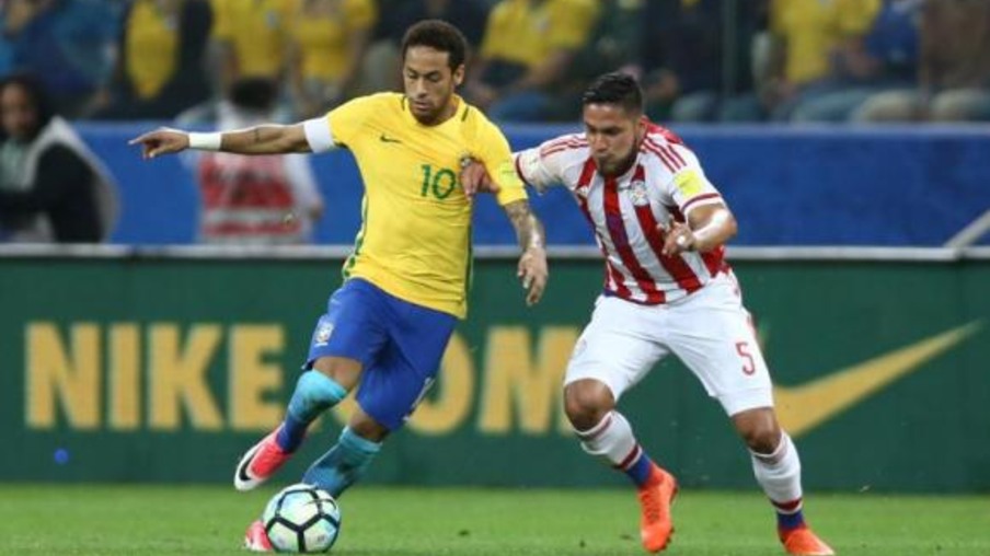 ESPORTES: Brasil vence o Paraguai e garante classificação para a Copa na Rússia