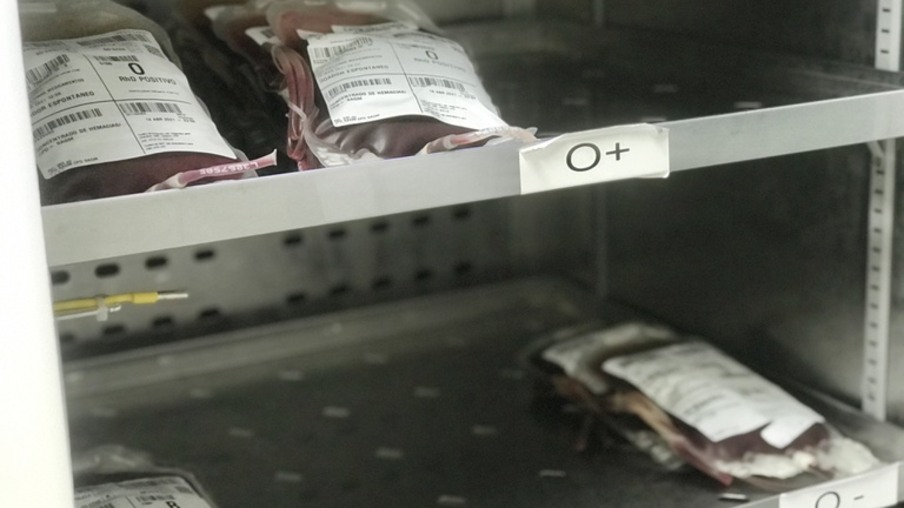 Situação crítica no banco de sangue do Hospital Universitário Antônio Pedro