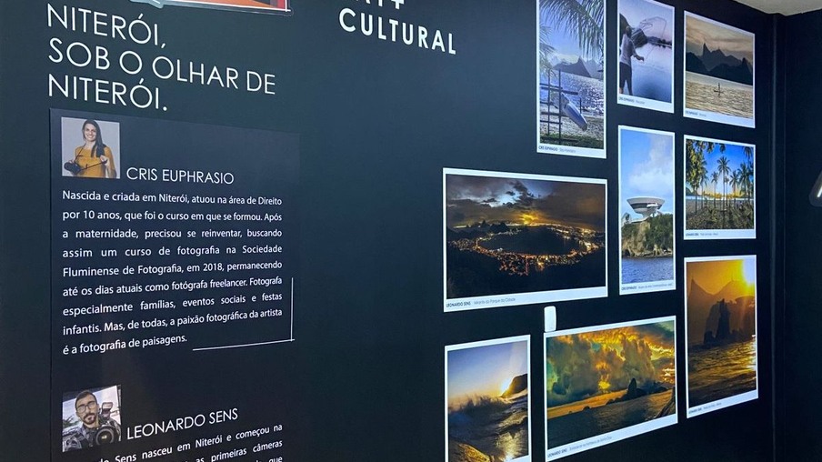 Exposição dos fotógrafos de Niterói, Leo Sens e Cris Euphrasio, inaugura o espaço Bay + Cultural