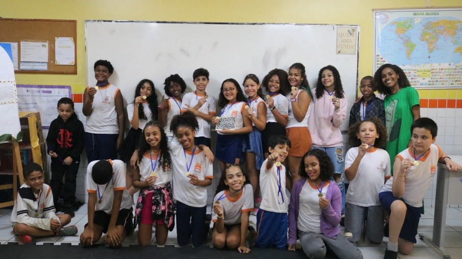 Escola Municipal Anísio Teixeira em Niterói recebe prêmio da embaixada francesa/Foto: Divulgação