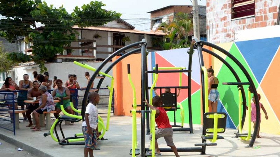 CIDADE: Prefeitura de Niterói inaugura complexo esportivo na comunidade do Sabão