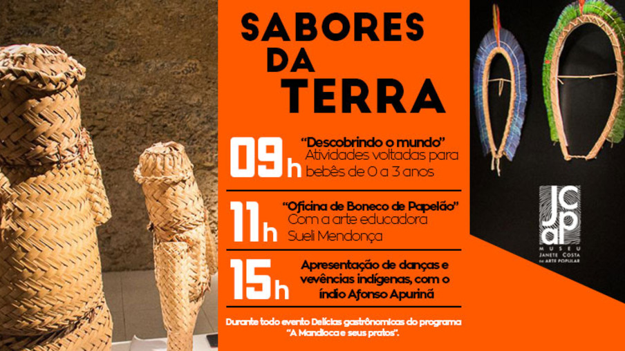 CULTURA: "SABORES DA TERRA" hoje no Museu Janete Costa