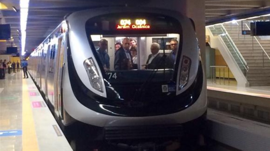 RIO: Linha 4 do Metrô do Rio é aberta hoje para a população