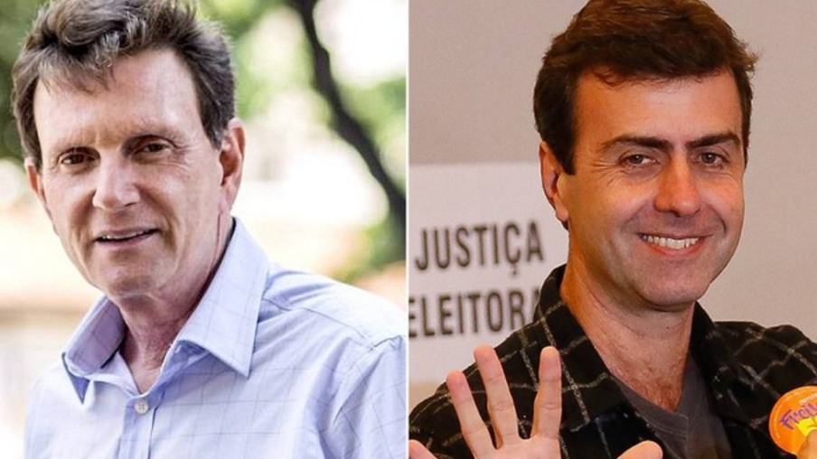 RIO: Candidatos à prefeitura do Rio, Freixo e Crivella fazem debate tenso