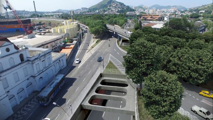 Trecho da Avenida Feliciano Sodré sobre mergulhão da Praça Renascença será liberado ao tráfego neste sábado