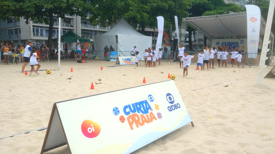 EVENTOS: A Praia de Icaraí é a casa do "Curta, Praia", projeto da Rede Globo em parceria com a Oi