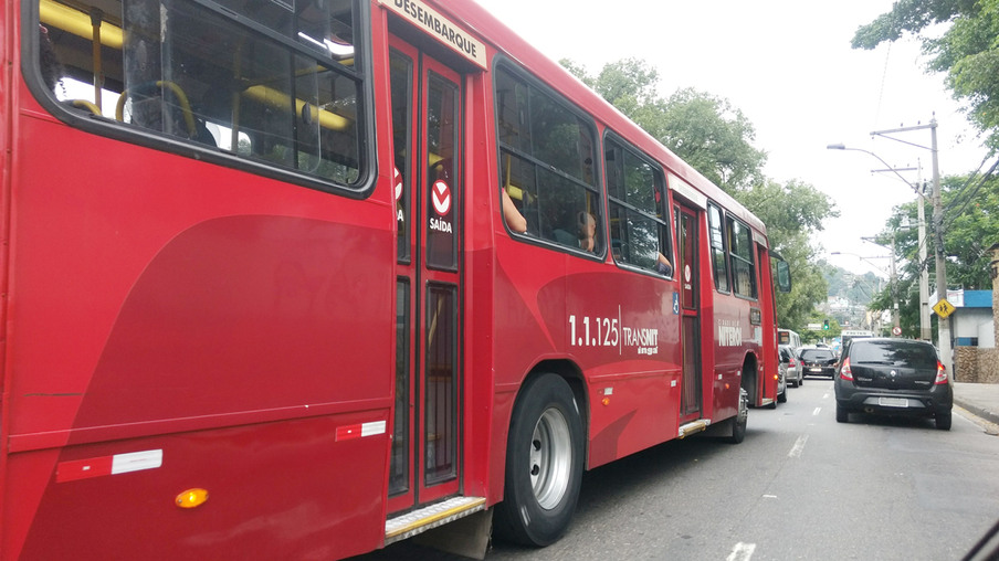 Redução na frota de ônibus em Niterói
