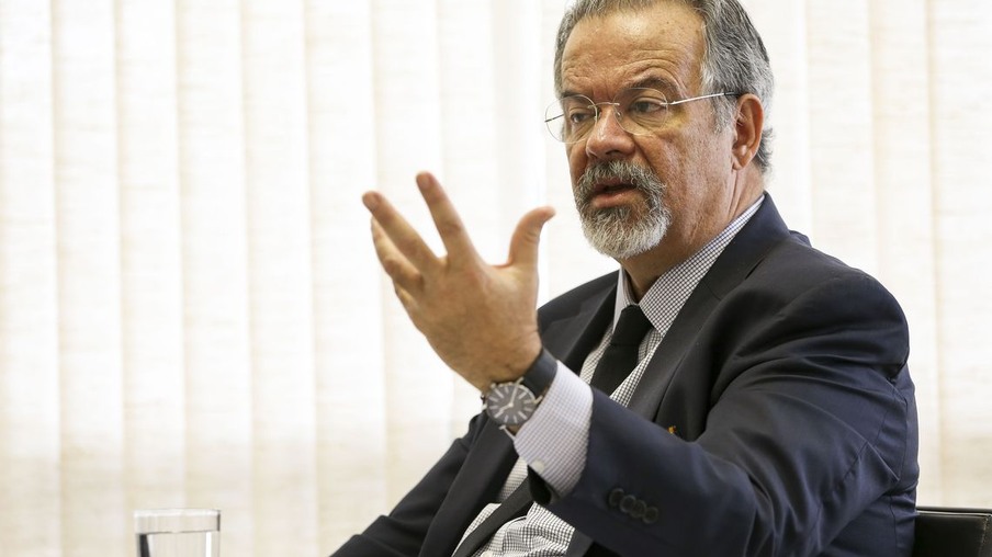 Brasília: O ministro da Segurança Pública, Raul Jungmann, durante entrevista para a Agência Brasil. (Foto: Marcelo Camargo/Agência Brasil)