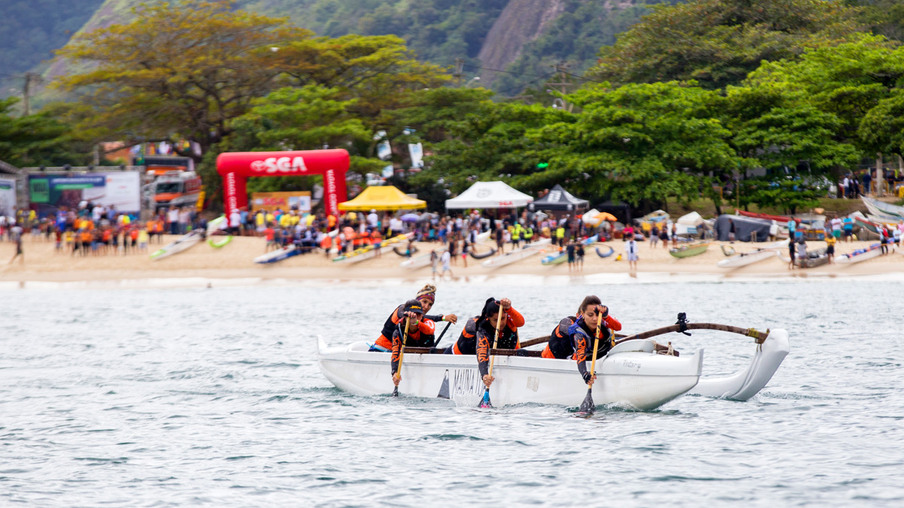 Niterói recebeu Competição Nacional de Canoa Havaiana