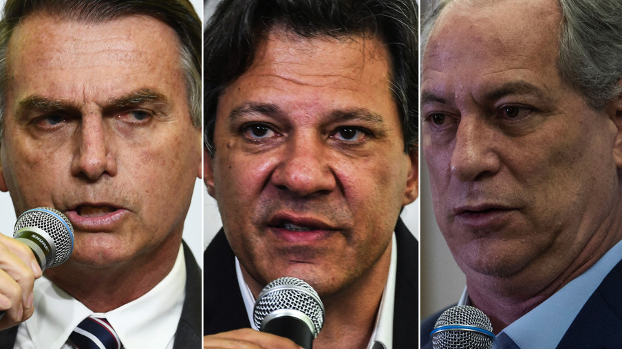 Ibope: Bolsonaro tem 31%; Haddad, 21%; Ciro, 11% e Alckmin, 8%