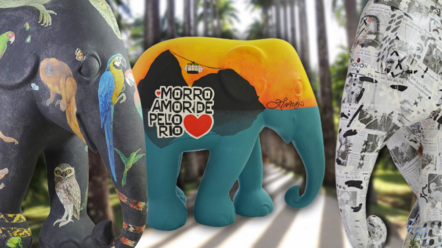 “ELEPHANT PARADE RIO 2018”: uma das maiores exposições a céu aberto do mundo chega às ruas cariocas no dia 1º de novembro
