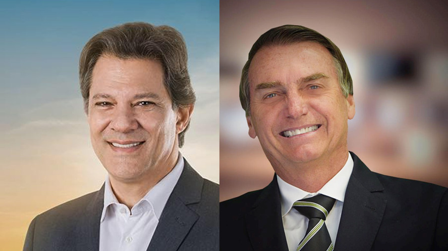 Às vésperas das eleições, Bolsonaro e Haddad têm agendas lotadas