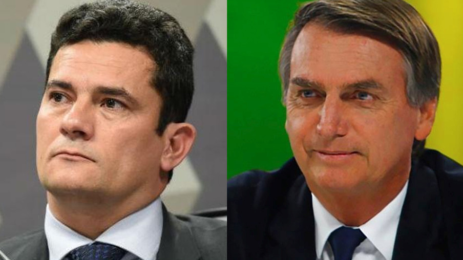 Bolsonaro diz que vai chamar Moro para Ministério da Justiça ou STF