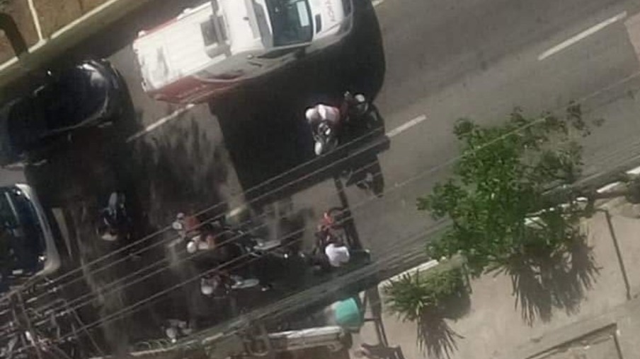 Troca de tiros na Avenida Marquês do Paraná