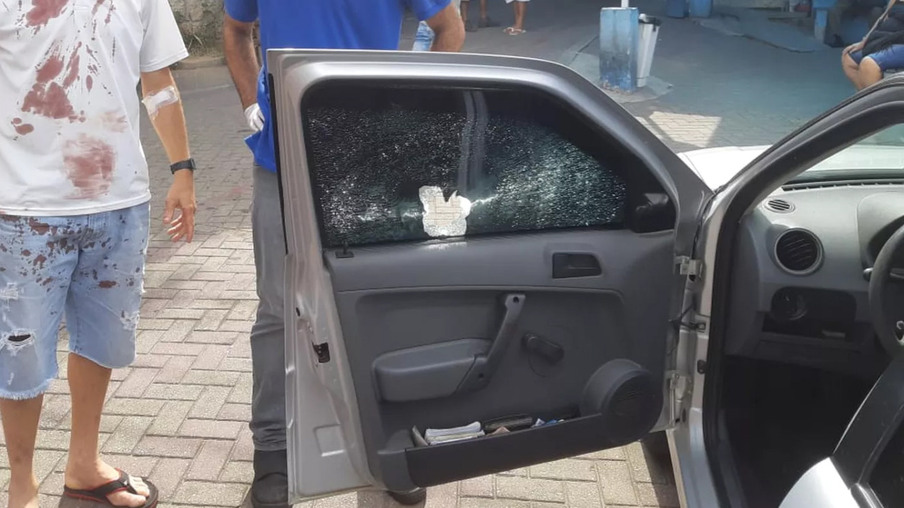Motorista de aplicativo é atingido por bala perdida em Niterói