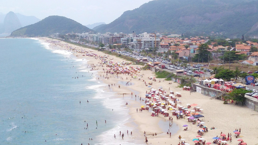 Confira as praias de Niterói liberadas para o banho neste fim de semana