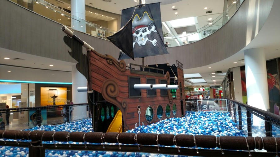Aventura Pirata chega ao Plaza Shopping Niterói nas férias de Janeiro