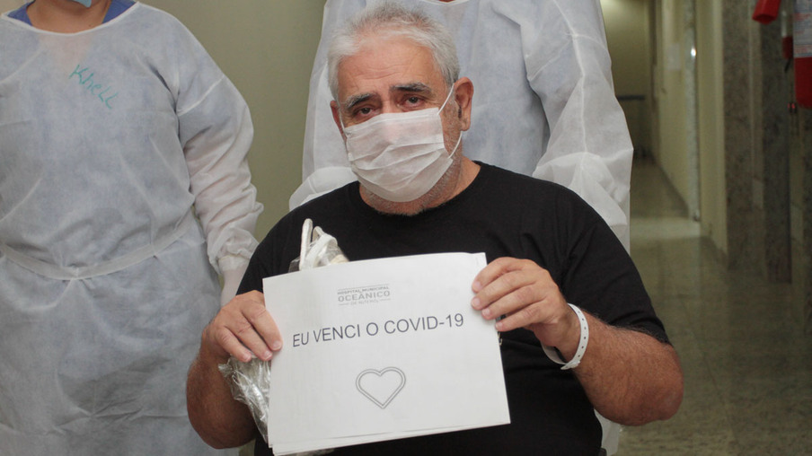 Hospital Oceânico ultrapassa 1 mil altas de pacientes recuperados da Covid-19