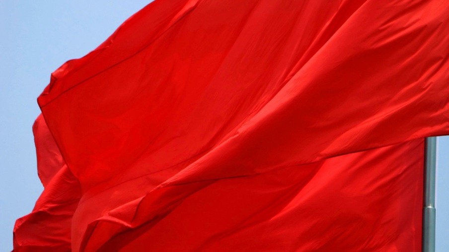 Bandeira vermelha em Niterói