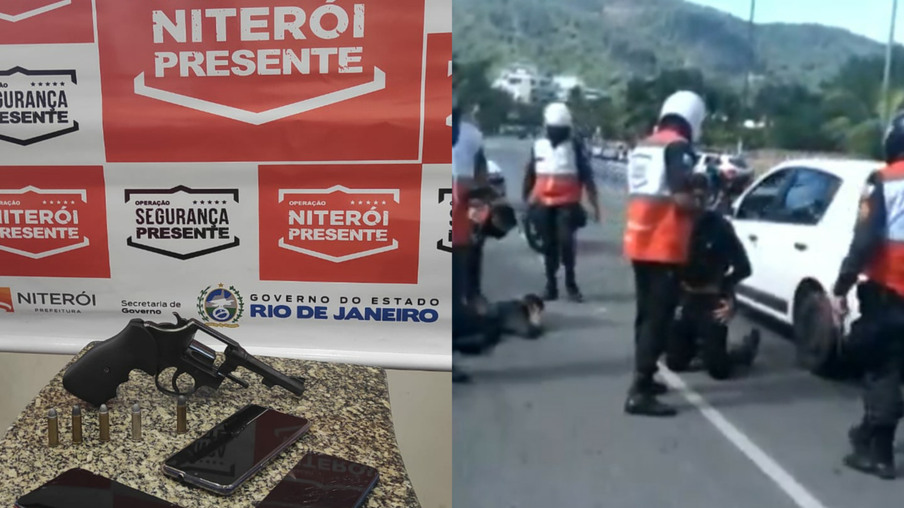 Fuga, cerco eletrônico e prisão hoje em Niterói