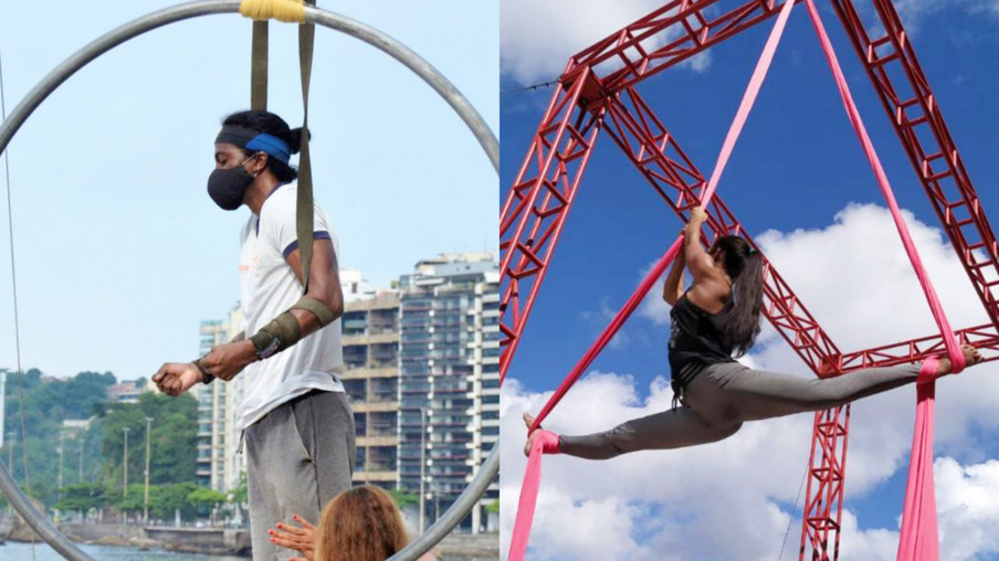 Niterói investe em projeto social de aulas de circo na Praia de Icaraí