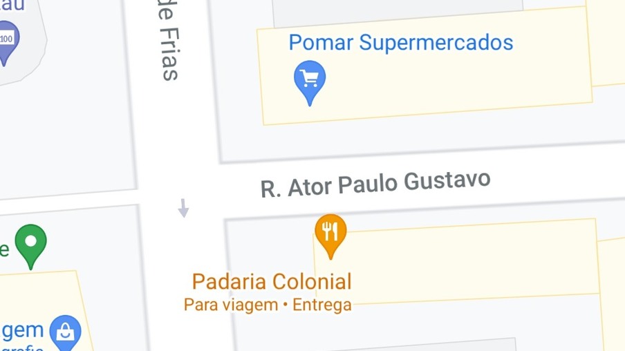 Rua Ator Paulo Gustavo já aparece no Uber, 99, Google Maps e Waze 