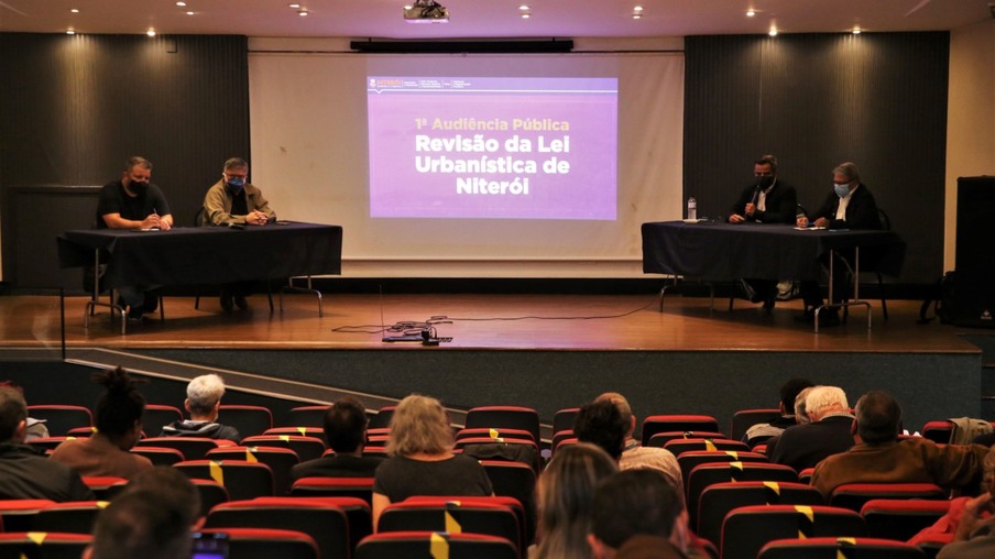 Niterói promove terceira audiência pública sobre a revisão da Lei Urbanística