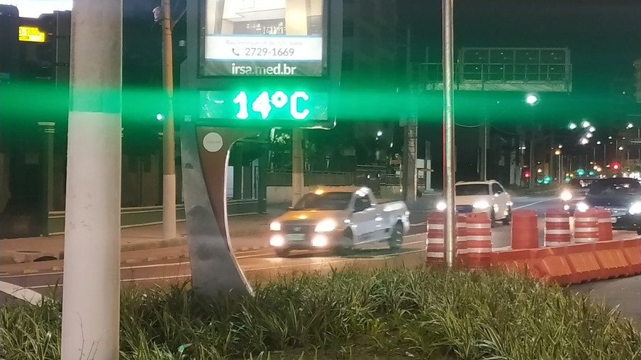 Nova frente fria derruba temperaturas em Niterói