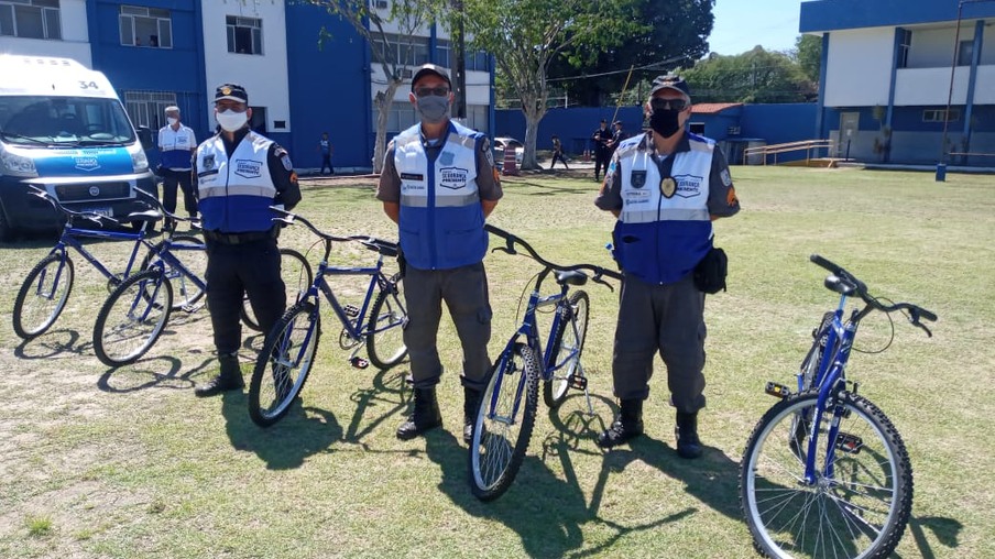 Novas bicicletas da "Operação Segurança Presente em Niterói"