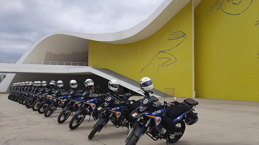 Guarda Municipal de Niterói recebe novas motos