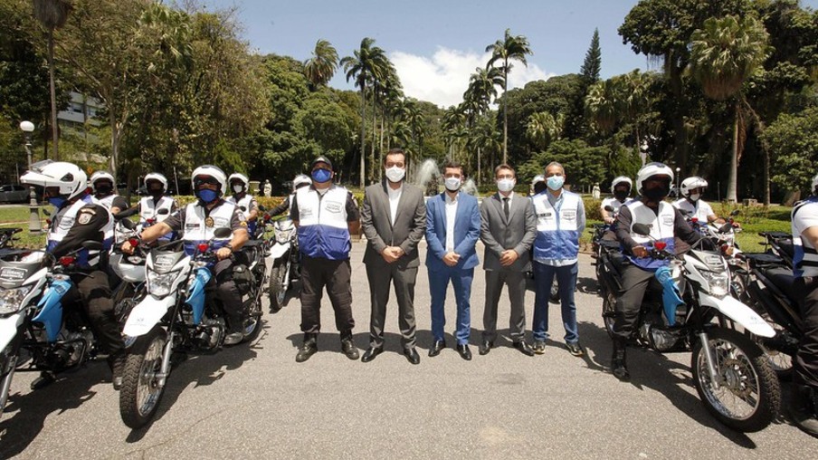 Governo do estado manda 20 Honda Bros para Niterói