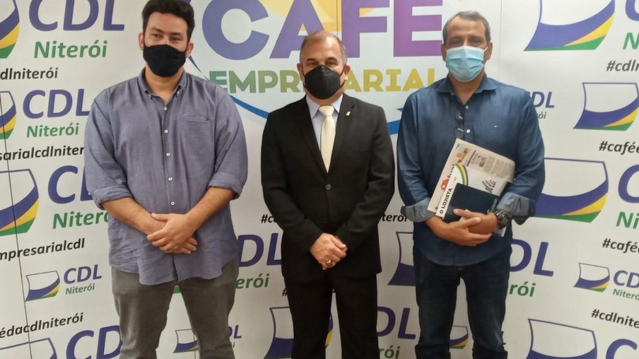 Café Empresarial debate segurança pública de Niterói com o coronel Paulo Henrique