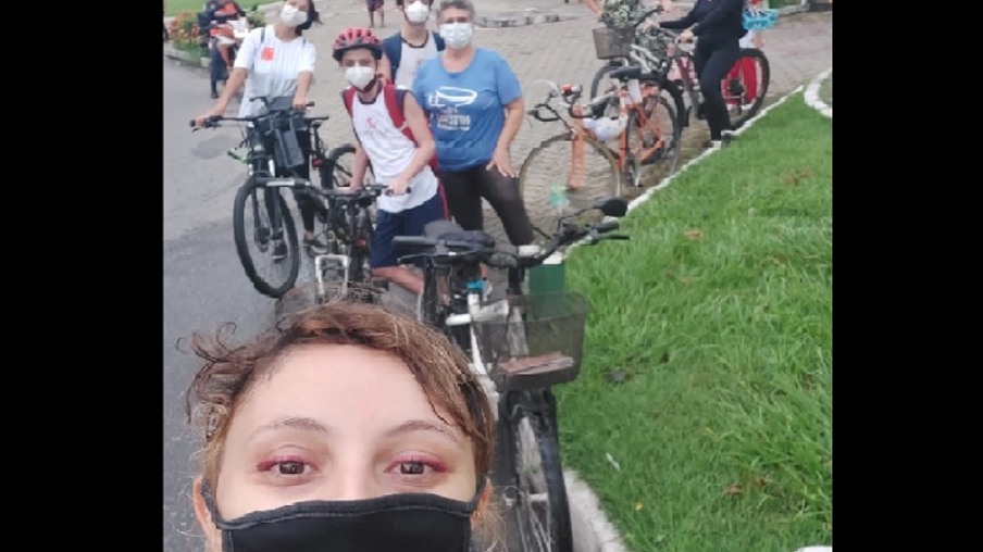 Famílias de Niterói aderem ao uso da bicicleta na volta às aulas