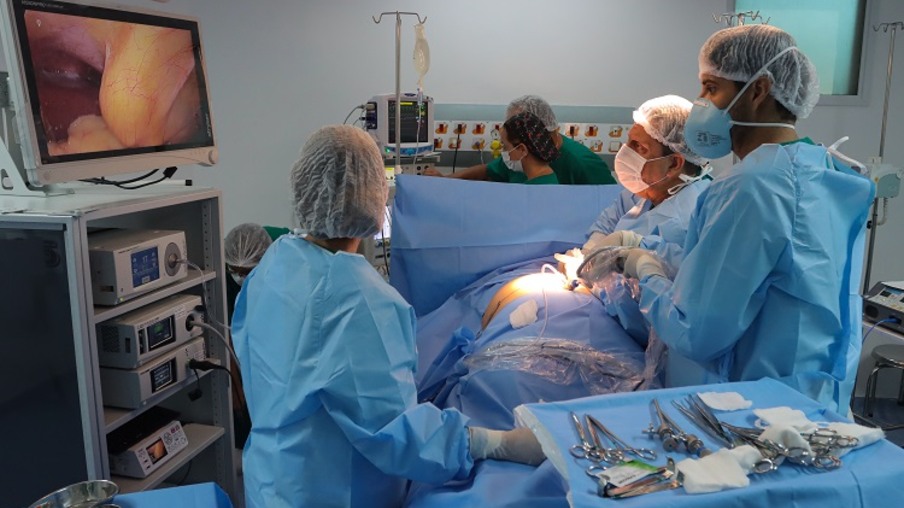 Niterói realiza primeira cirurgia no Hospital Oceânico
