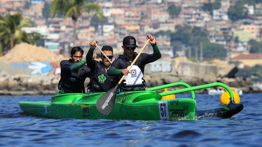 Evento contou com mais de 900 atletas na Praia de São Francisco no final de semana | Foto: Pedro Botafogo