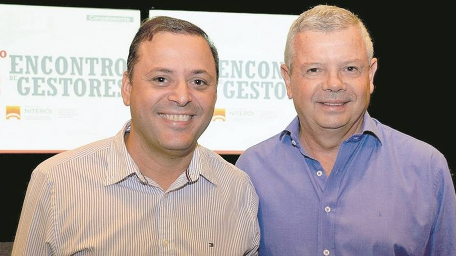 Rodrigo Neves e Axel Grael