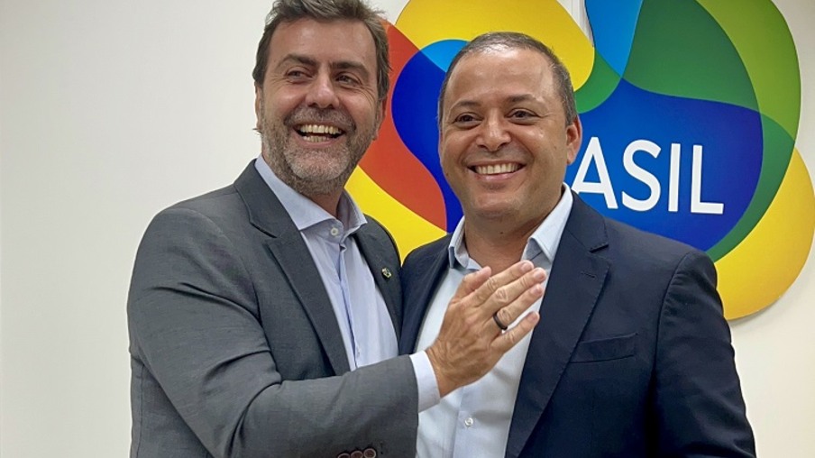 Marcelo Freixo e Rodrigo Neves