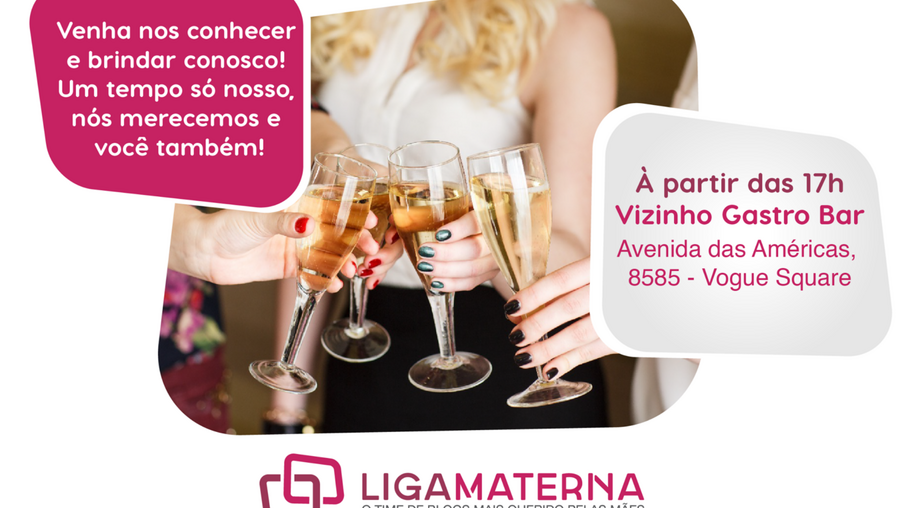 SOCIAL: Liga Materna criado por blogueiras acontece amanhã, na Barra da Tijuca