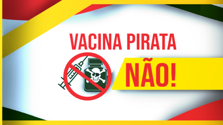 Governo federal lança campanha contra pirataria de vacinas