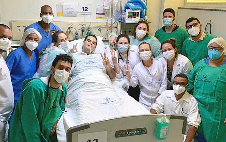 Hospital de Niterói compartilha história de superação da Covid-19 