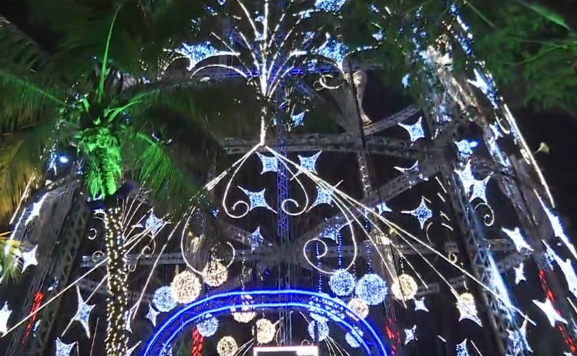 Árvore de Natal de Niterói é inaugurada