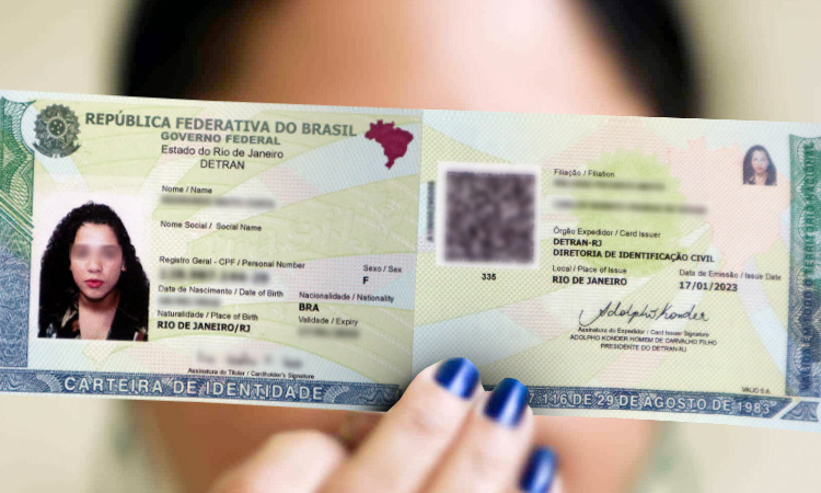 Detran.RJ começou a emitir a Carteira de Identidade Nacional (CIN), que tem o CPF como número único de identificação (Foto: Victor Hugo Campos)