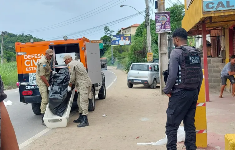 Corpo foi levado para o IML de Tribobó, em São Gonçalo | Foto: Divulgação