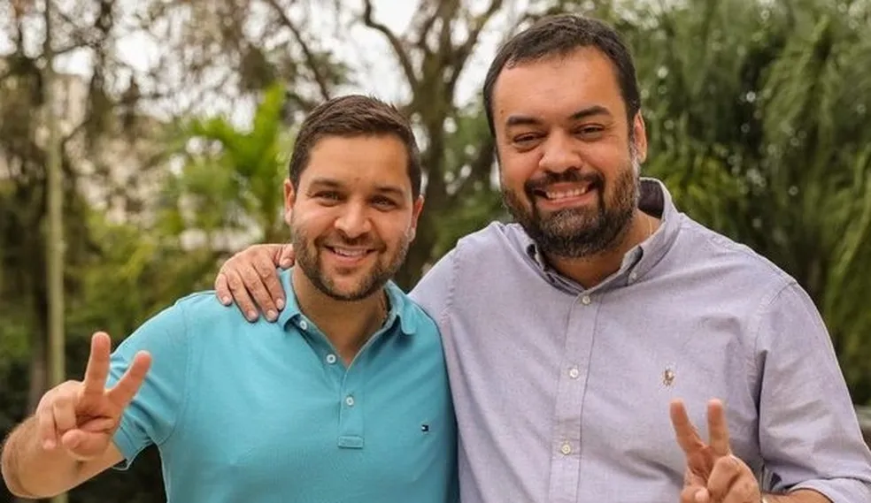 Thiago Pampolha e Claudio Castro | Foto: Divulgação